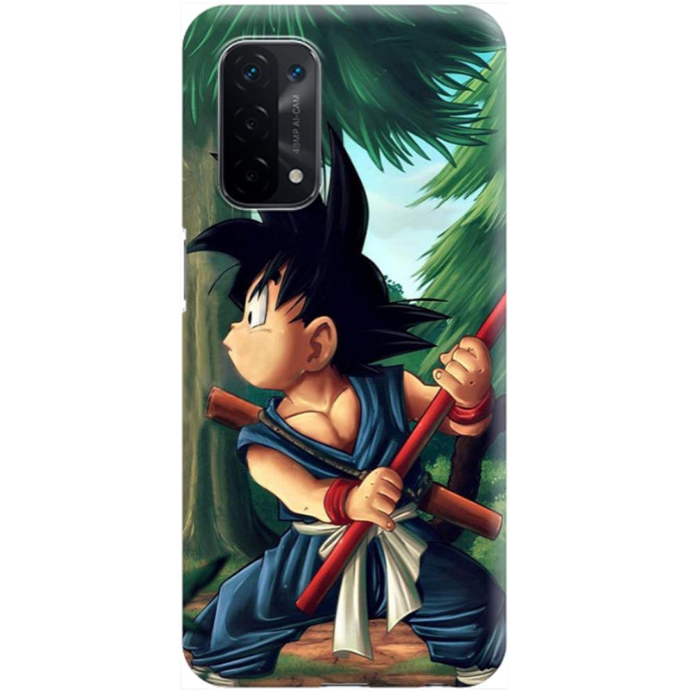 Husa silicon compatibila cu Oppo A15 model Dragon Ball Z Goku, Silicon, TPU Viceversa