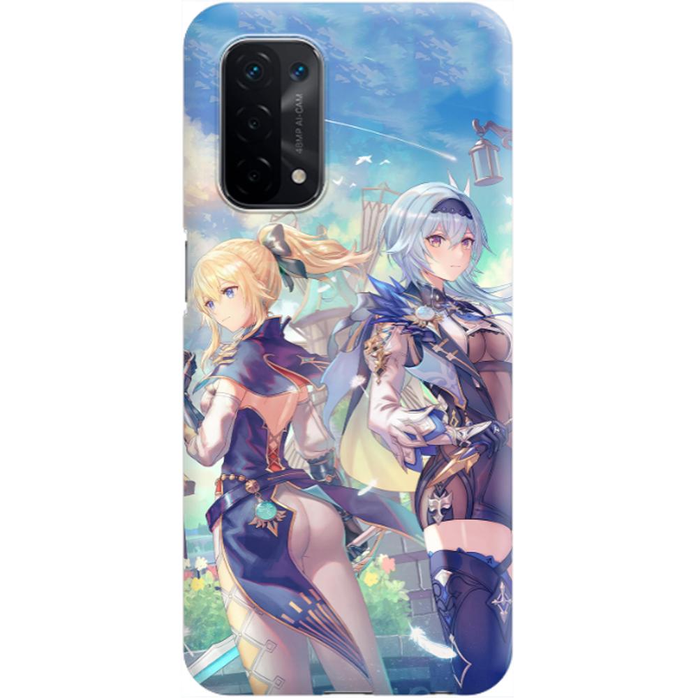 Husa silicon compatibila cu Oppo A15 model Genshin Impact, Silicon, TPU Viceversa