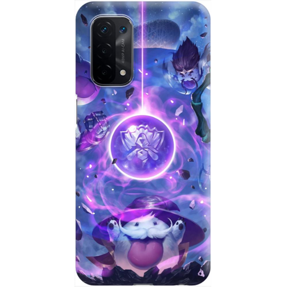 Husa silicon compatibila cu Oppo A15 model League of Poro, Silicon, TPU Viceversa