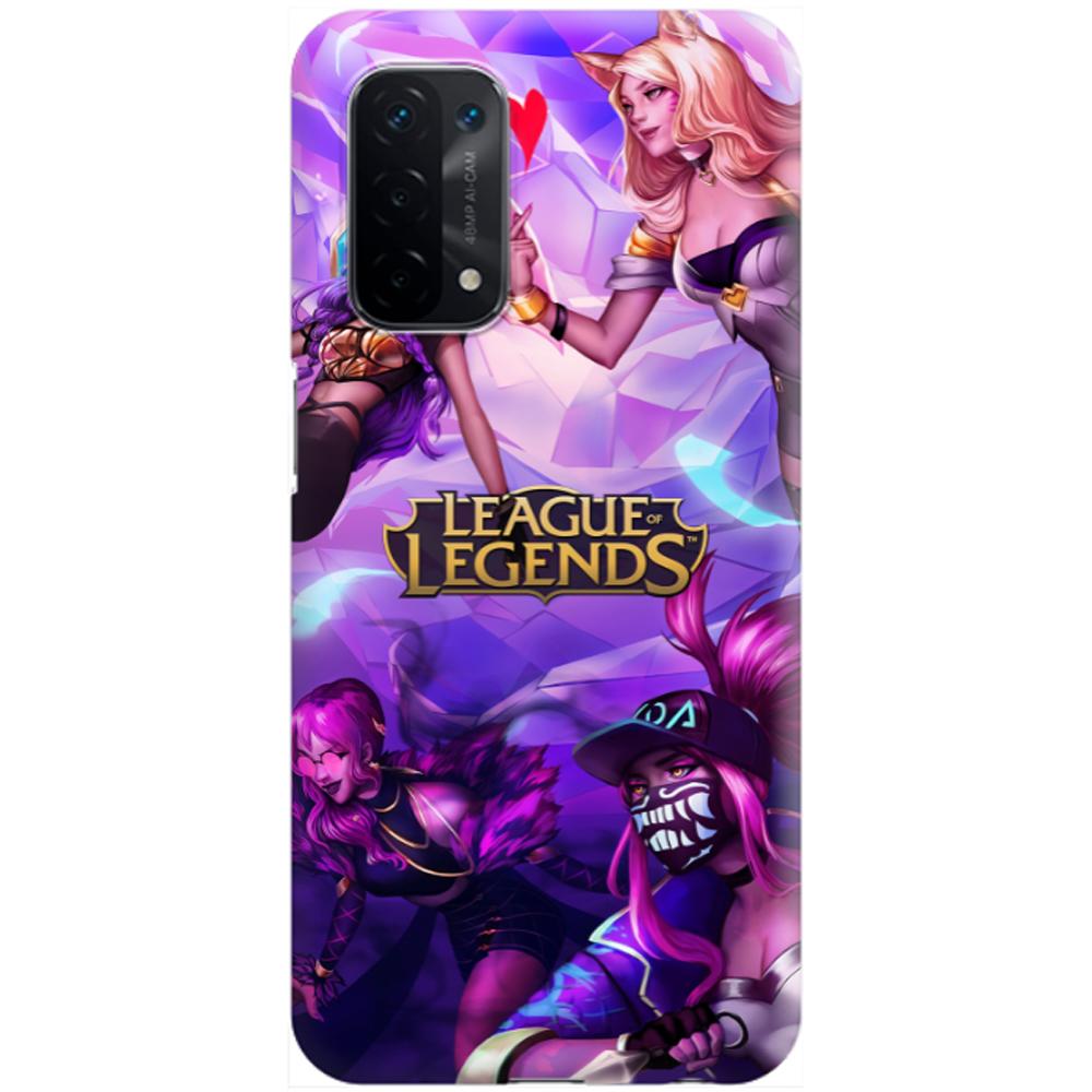 Husa silicon compatibila cu Oppo A12 model League of Legends KDA, Silicon, TPU Viceversa