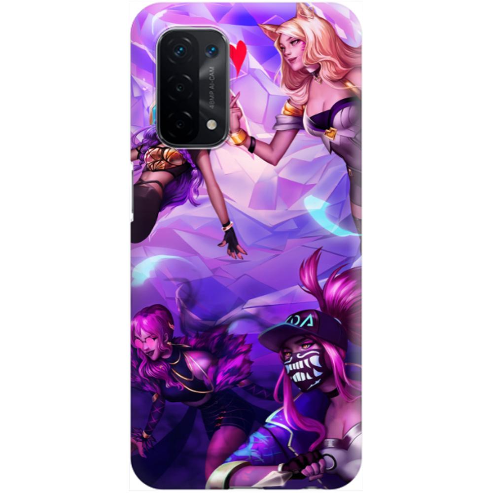 Husa silicon compatibila cu Oppo A15 model KDA League of Legends, Silicon, TPU Viceversa