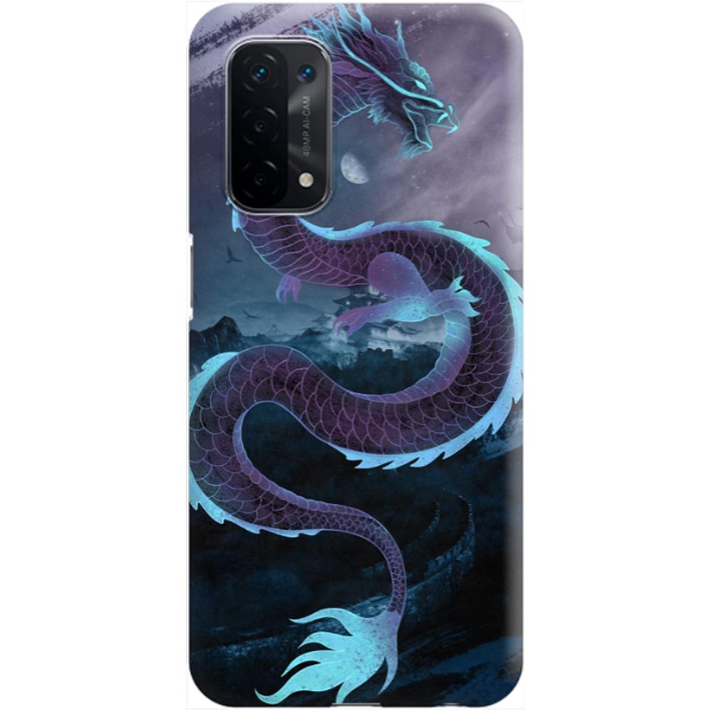 Husa silicon compatibila cu Oppo A15 model Mythic Dragon, Silicon, TPU Viceversa