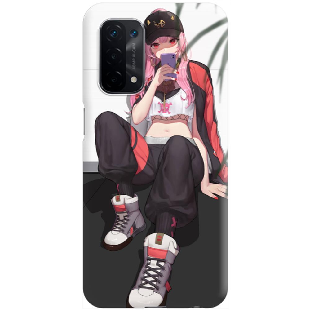 Husa silicon compatibila cu Oppo A15 model Mori Calliope Hololive, Silicon, TPU Viceversa