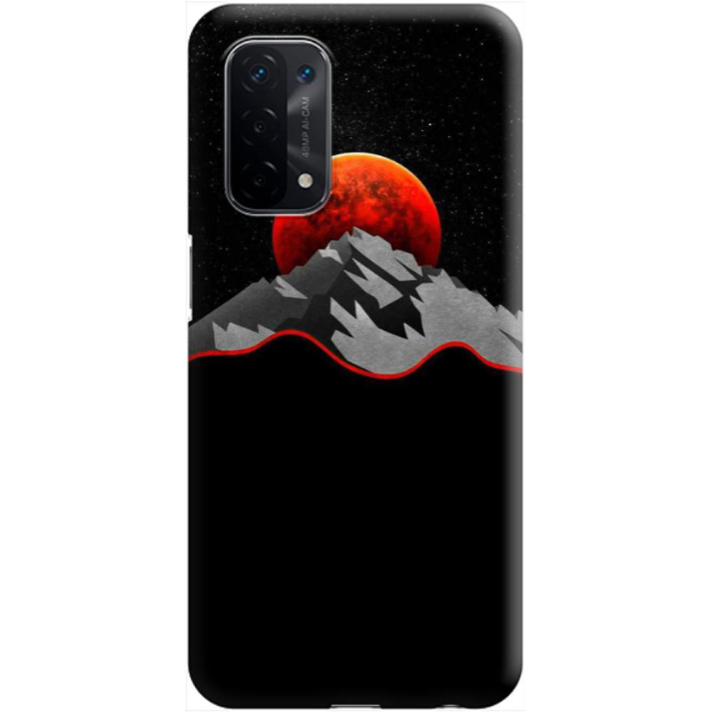 Husa silicon compatibila cu Oppo A15 model Red Moon, Silicon, TPU Viceversa
