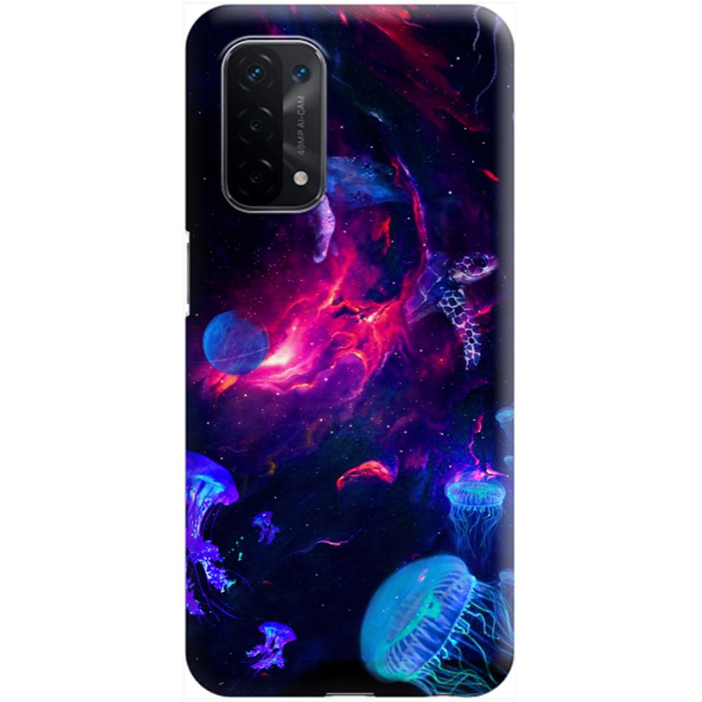 Husa silicon compatibila cu Oppo A15 model Space Life, Silicon, TPU Viceversa
