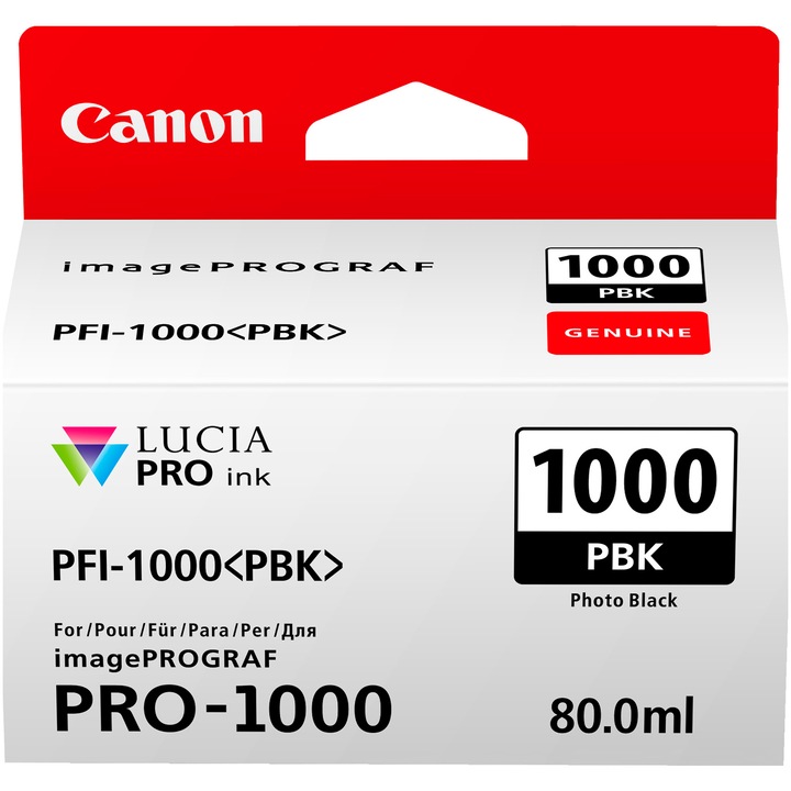 Canon PFI-1000 fekete tintapatron