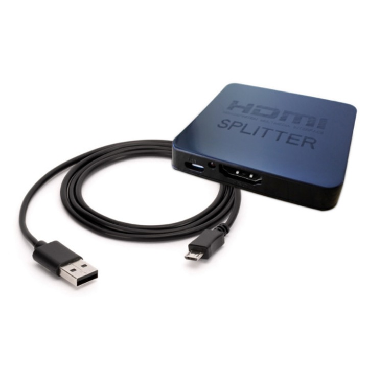Splitter Savio CL-93, 4K, HDMI, Negru