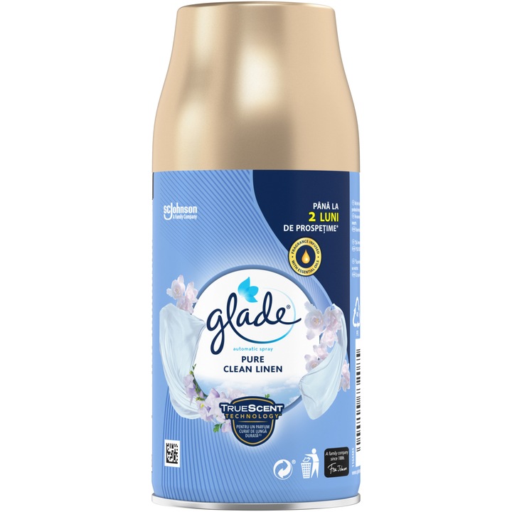 Резерва Automatic Glade Spray Clean Linen, 269 мл