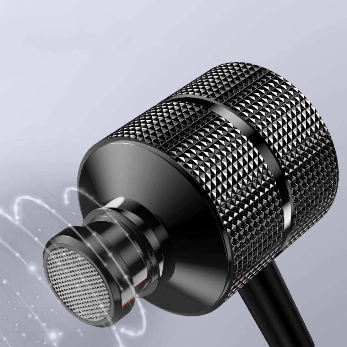 Casti in ear cu fir Pili-Paradise, Functie de reducere a zgomotului, Negru