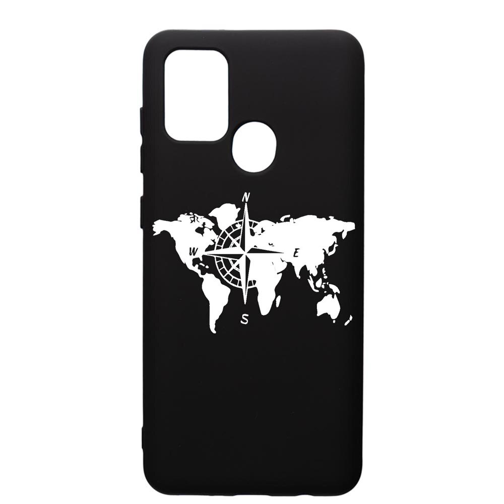 Husa Silicon Premium compatibila cu Samsung Galaxy A21, Traveler, cu interiorul din material textil, protectie camera, PB735
