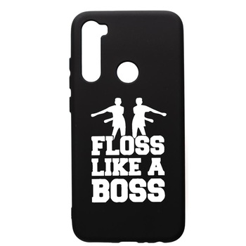 Husa Silicon Premium compatibila cu Xiaomi Redmi Note 8 Pro, Floss Like A Boss, cu interiorul din material textil, protectie camera, PB765 Husa Silicon Premium compatibila cu Xiaomi Redmi Note 8 Pro, Floss Like A Boss, cu interiorul din material textil, protectie camera, PB765