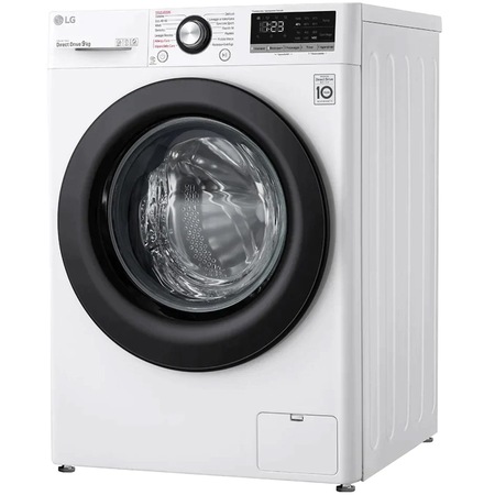 Masina de spalat rufe LG F4WV309S6E, 9 kg, 1400 rpm, Clasa B, Steam, AI Direct Drive, Control touch, Alb