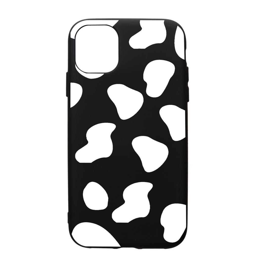 Husa Silicon Premium compatibila cu Apple iPhone 11, Panda, cu interiorul din material textil, protectie camera, PB784