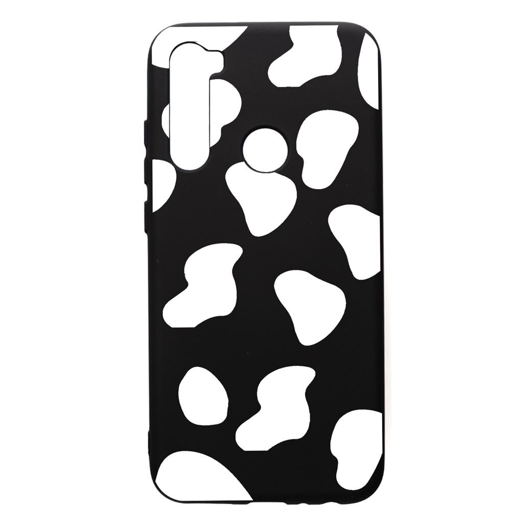 Husa Silicon Premium compatibila cu Xiaomi Redmi Note 8, Panda, cu interiorul din material textil, protectie camera, PB784