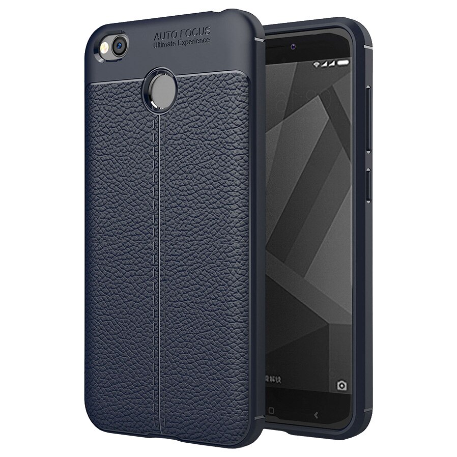 Husa de protectie pentru Xiaomi Redmi 4X, Hurtel, TPU, Albastru