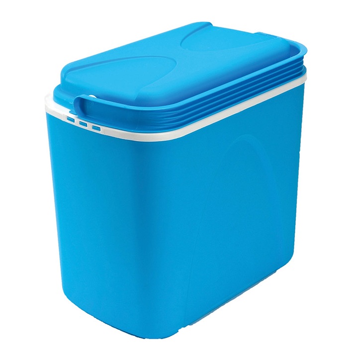 Хладилна кутия Zens, Топлоизолирана, С използване на охладители, Син, 24 л, 40 x 25 x 38 см