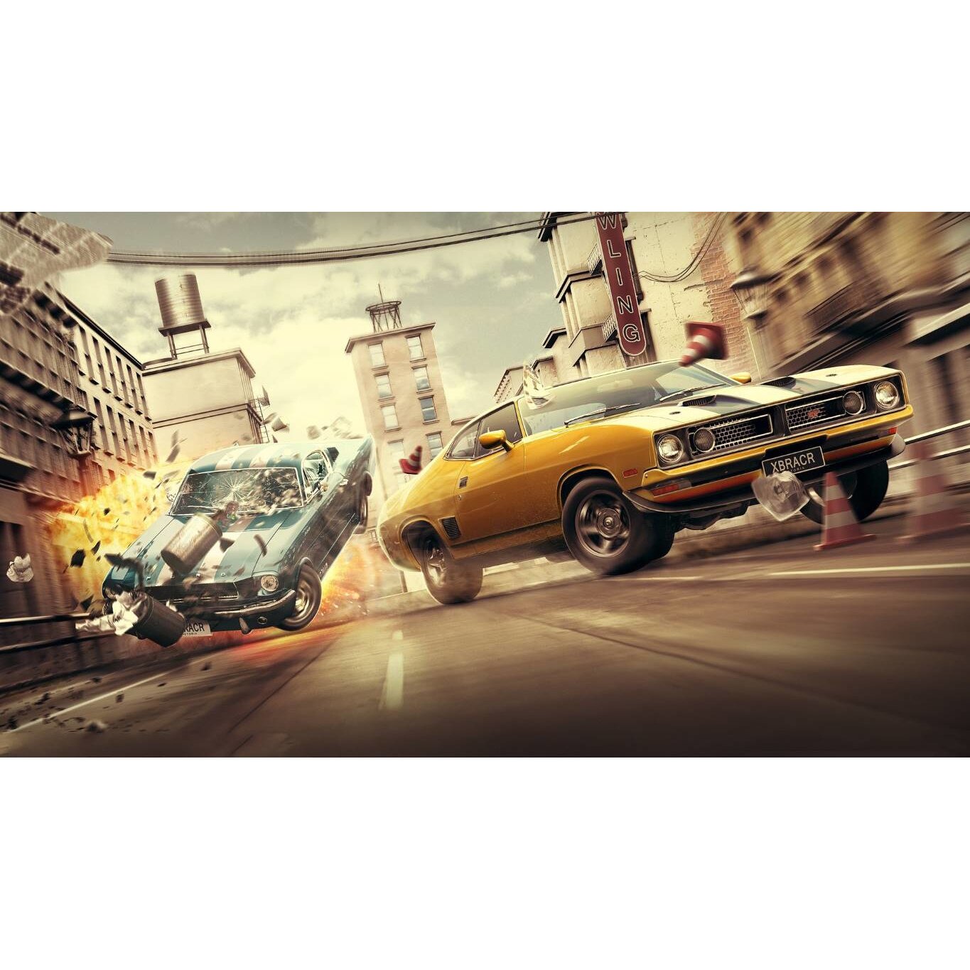 Tablou canvas 90x50 cm, Auto-Moto model 655