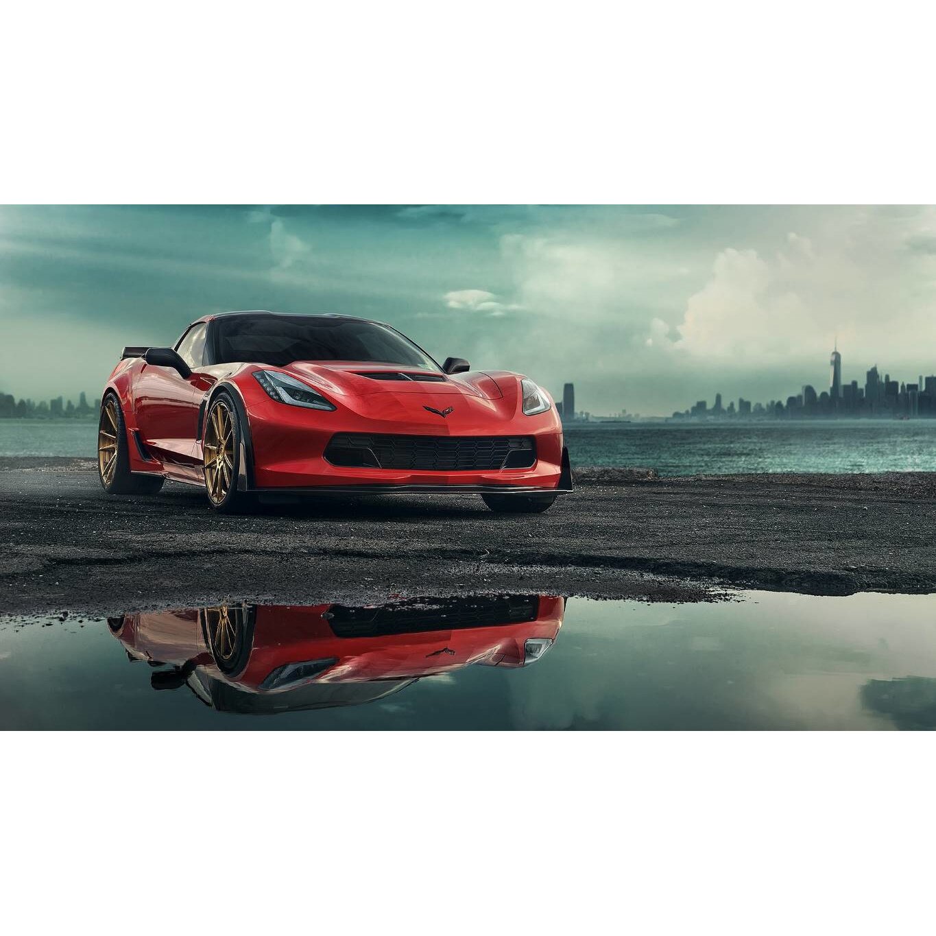 Tablou canvas 90x50 cm, Auto-Moto model 643