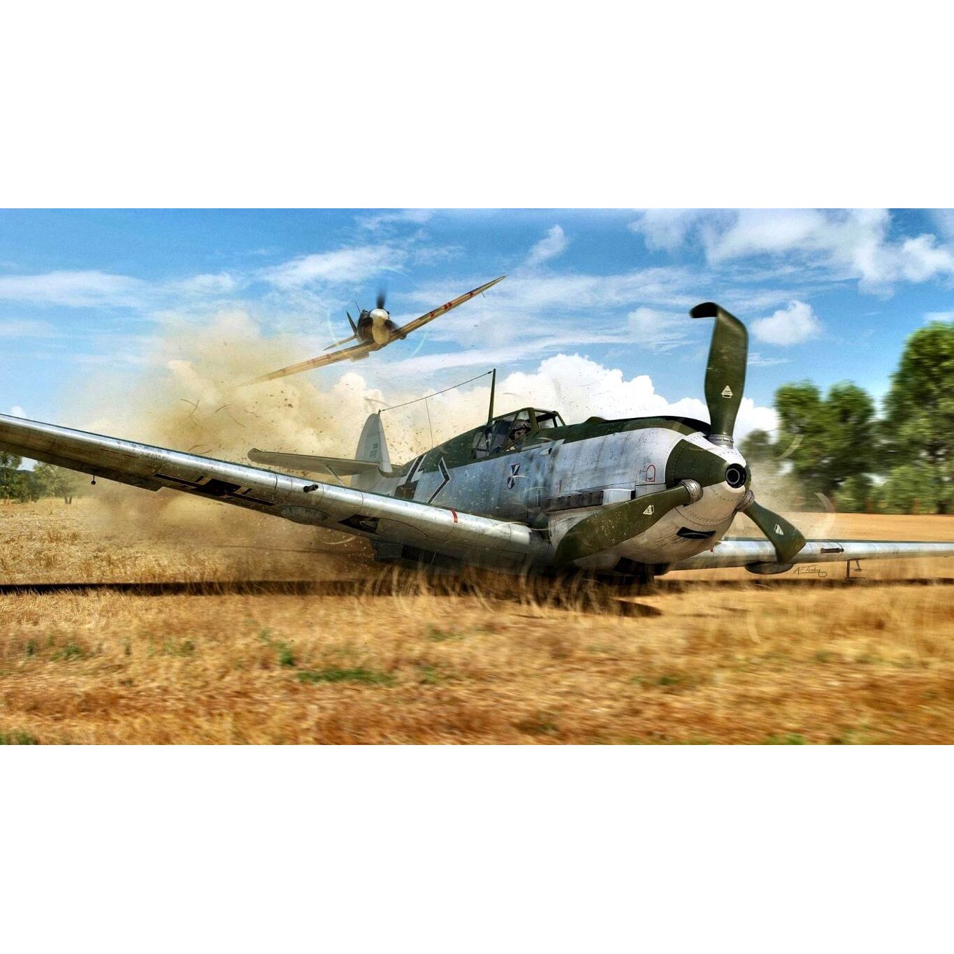 Tablou canvas 75x50 cm, Avioane model 21