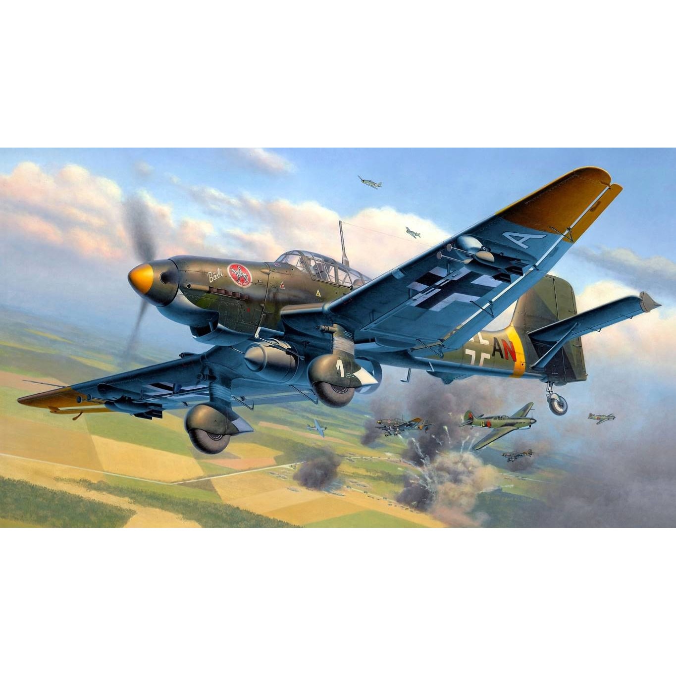 Tablou canvas 75x50 cm, Avioane model 20