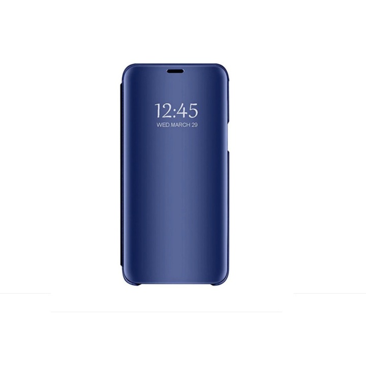 Husa de protectie Clear View pentru Samsung Galaxy A31, flip cover, Albastru, BBL2476