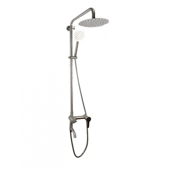 Coloana de dus Mixxus NOX-009-J, Monocomanda, 120 cm, Finisaj Cromat Coloana de dus Mixxus NOX-009-J, Monocomanda, 120 cm, Finisaj Cromat