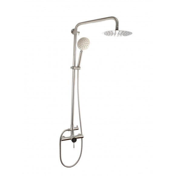 Coloana de dus Mixxus SUS-003-J, Monocomanda, 120 cm, Finisaj Cromat