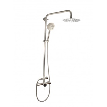 Coloana de dus Mixxus SUS-003-J, Monocomanda, 120 cm, Finisaj Cromat Coloana de dus Mixxus SUS-003-J, Monocomanda, 120 cm, Finisaj Cromat