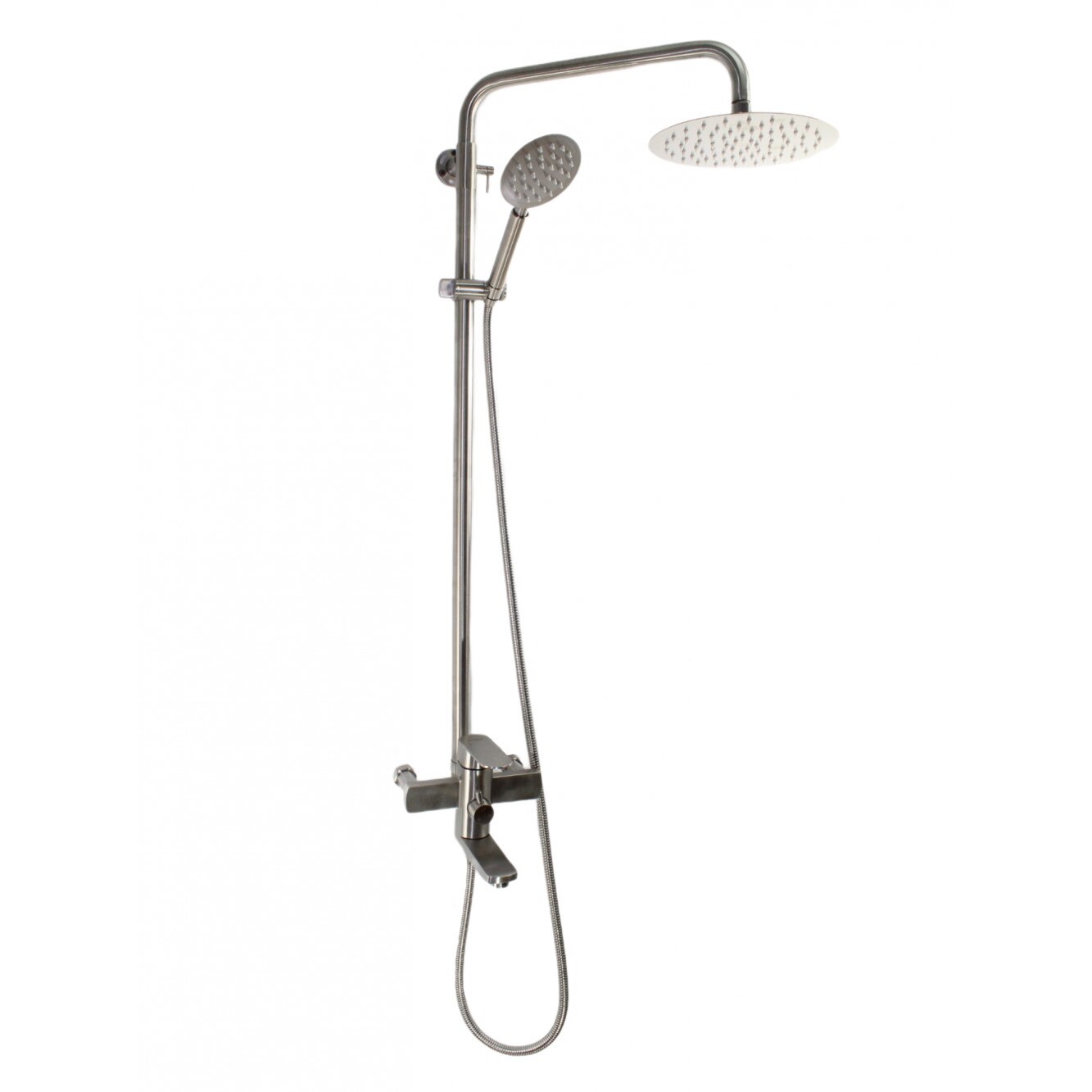 Coloana de dus Mixxus AVA-009-J, Monocomanda, 120 cm, Finisaj Cromat