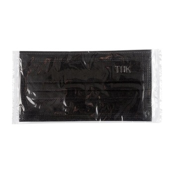 Set 50 de bucati Masti medicale faciale, THK , ambalate individual, 3 pliuri, 3 straturi, culoare negru Set 50 de bucati Masti medicale faciale, THK , ambalate individual, 3 pliuri, 3 straturi, culoare negru