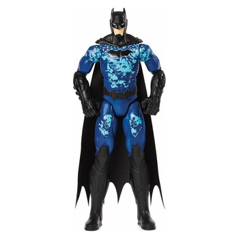 Figurina DC Comics - Blue Batman - Prima Editie, articulatii mobile, multicolor, inaltime 30 cm Figurina DC Comics - Blue Batman - Prima Editie, articulatii mobile, multicolor, inaltime 30 cm