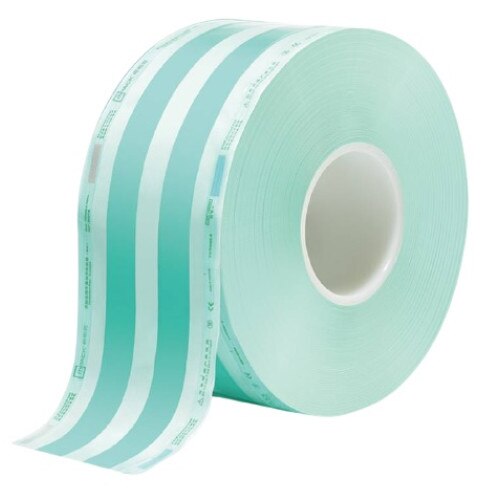 Rola cu volum, pliu, sterilizare abur, autoclav, 150 mm x 65 mm x 100 m