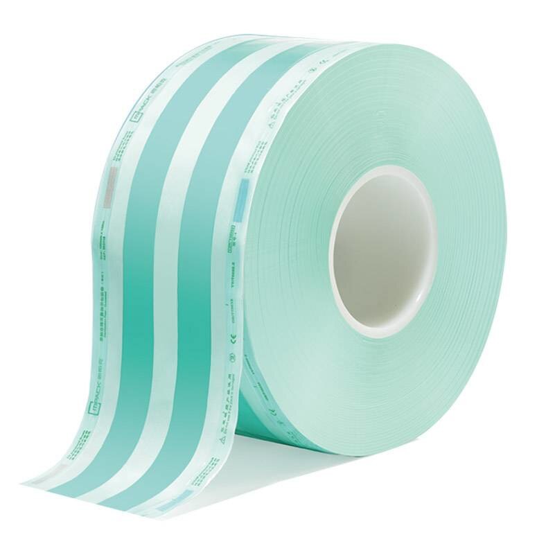 Rola cu volum, pliu, sterilizare abur, autoclav, 200 mm x 55 mm x 100 m