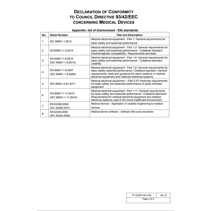 Pulsoximetru profesional CONTEC CMS60D