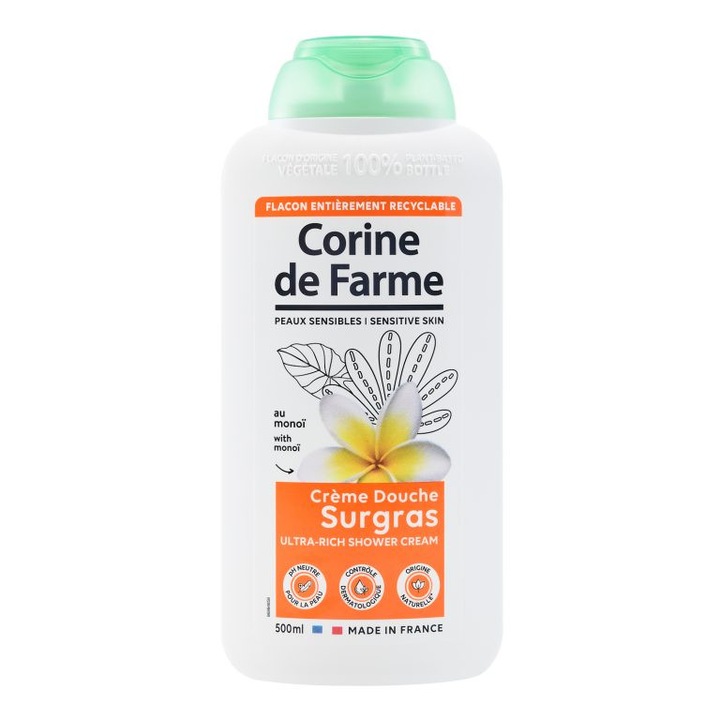 Corine de Farme krémtusfürdő Tahiti Monoi virág 500ml