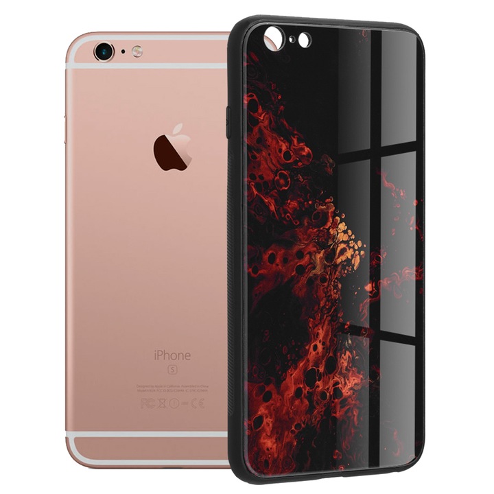 Кейс за iPhone 6/6S, Поликарбонат, Red Nebula