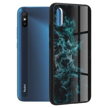 Husa de protectie Techsuit Glaze Series pentru Xiaomi Redmi 9A Blue Nebula Husa de protectie Techsuit Glaze Series pentru Xiaomi Redmi 9A Blue Nebula