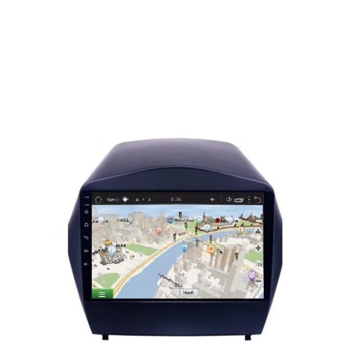 Sistem de Navigatie Hyundai IX 35 , Android , Wi-Fi, Android,Bluetooth ,Octa-Core 4GB memorie RAM ,64GB memorie interna ,slot cartela SIM ,conexiune 4G