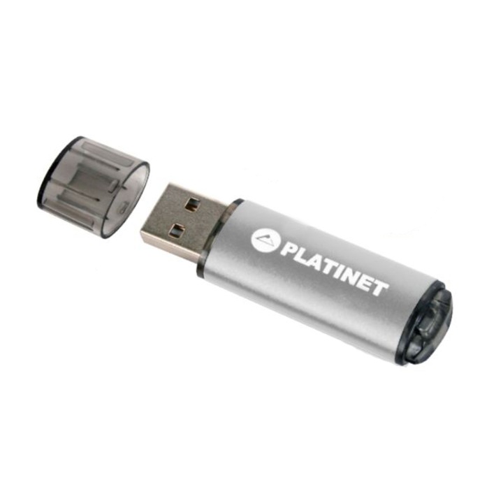 PLATINET Usb памет 32GB, X-Depo, USB 2.0, сребрист