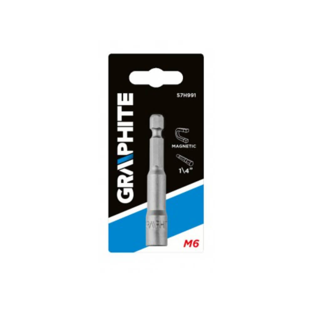 Tubular Magnetic Graphite Ax 1/4'', 65x8 mm