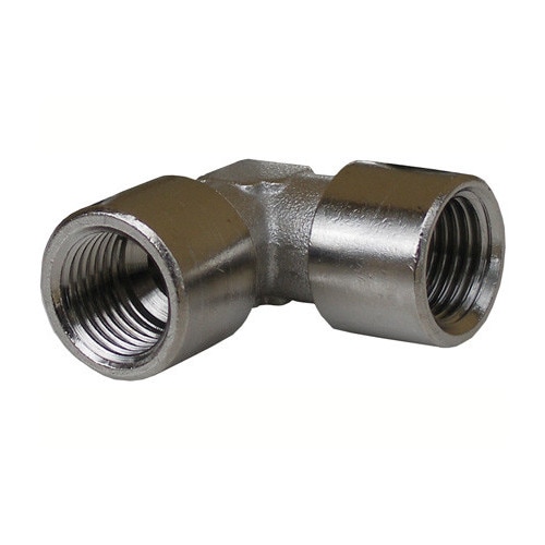 Conector tip L otel cu filet de 3/8