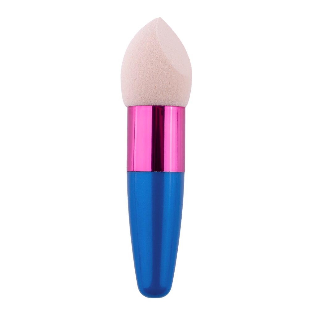 Burete pentru fond de ten cu maner Lila Rossa Beige+Blue