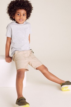 Marks & Spencer, Pantaloni scurti din bumbac cu buzunare, Maro nisip Marks & Spencer, Pantaloni scurti din bumbac cu buzunare, Maro nisip