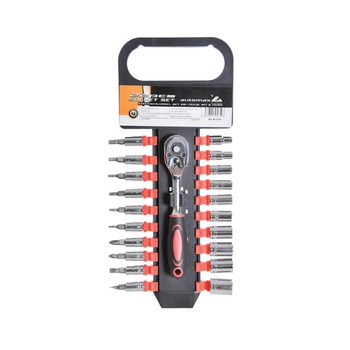 Trusa chei AutoMax, clichet 1/4, tubulare si torx, 22 piese Trusa chei AutoMax, clichet 1/4, tubulare si torx, 22 piese