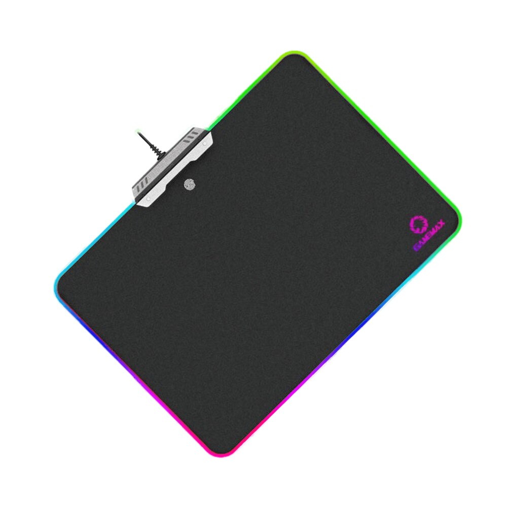 Mousepad Gamemax GMP-002, RGB, 350 x 263mm, Negru
