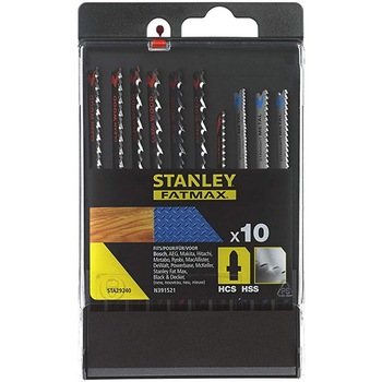 Lame fierastrau pendular HSS-R 10 BUC V STA29240-XJ STANLEY Lame fierastrau pendular HSS-R 10 BUC V STA29240-XJ STANLEY