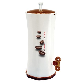 Dozator cafea, Snips, Coffee Doser, 250 gr, polipropilena, alb Dozator cafea, Snips, Coffee Doser, 250 gr, polipropilena, alb