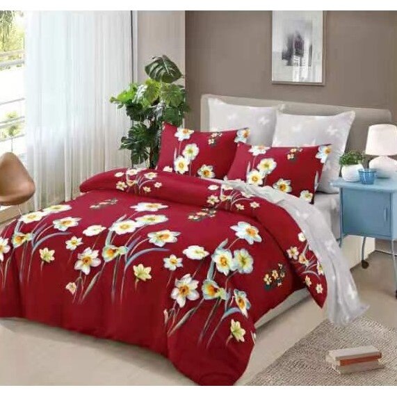 Set 6 piese Lenjerie Relax Shop, Six Clamo, 2 persoane