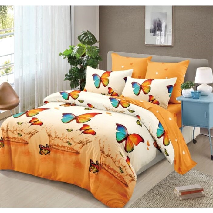 Set 6 piese Lenjerie Relax Shop, Six Lopy, 2 persoane