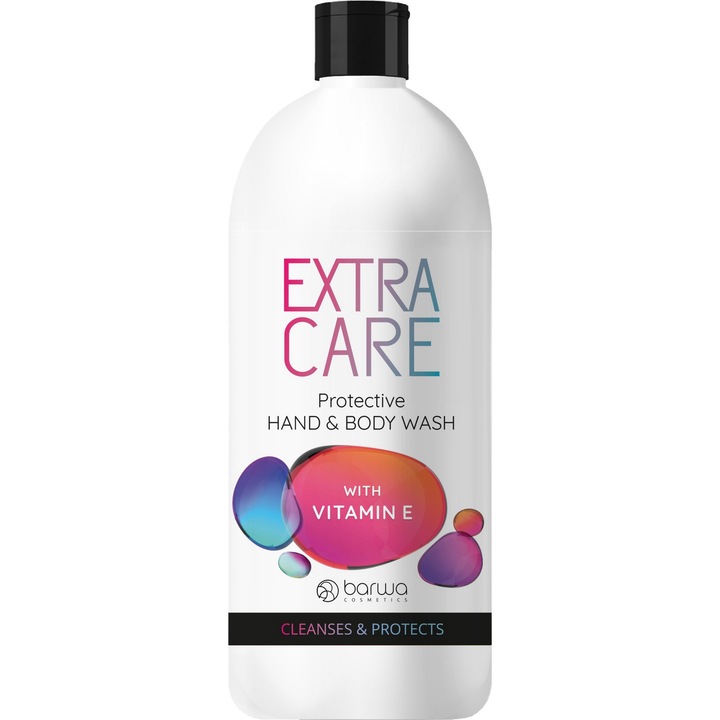 Гел за измиване на ръце и тяло Extra Care protective, Barwa Cosmetics, 500 мл